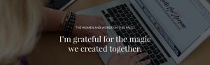 Compliments, for Krista Smith wordpress web designer and developer and business coach