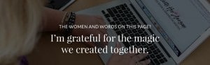 Compliments, for Krista Smith