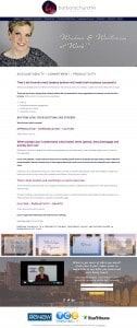Barbara Churchill - web design