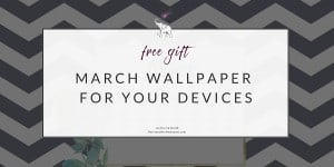 March 2016 Wallpaper via Krista Smith at ActivateHerAwesome.com