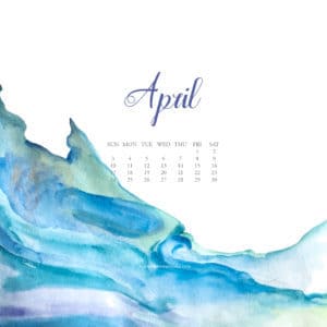 iPad Wallpaper April 2016 Download via Krista Smith ActivateHerAwesome.com