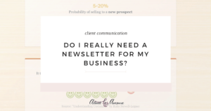 Do I really need a newsletter for my business_ _ via Krista Smith at ActivateHerAwesome.com