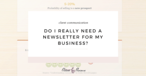 Do I really need a newsletter for my business_ _ via Krista Smith at ActivateHerAwesome.com