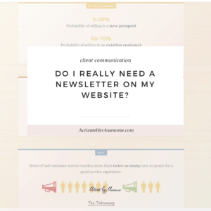 Do I really need a newsletter on my website