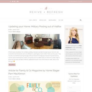 Pam Mackinnon - Revive & Refresh, a Blog Makeover by Krista Smith, ActivateHerAwesome.com
