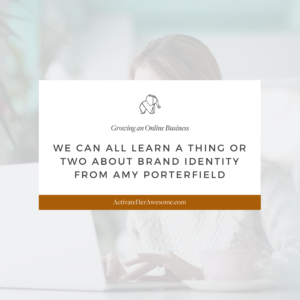 We Can All Learn a Thing or Two About Brand Identity from Amy Porterfield