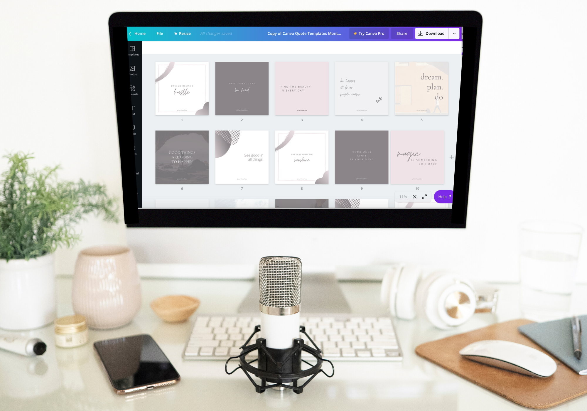 The Canva Quote Vault by ActivateHerAwesome