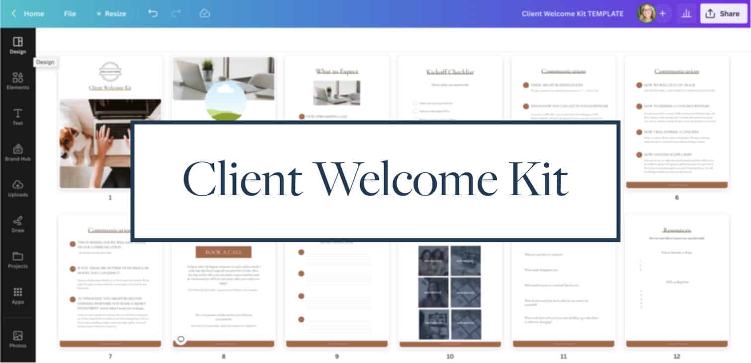 Client Welcome Kit Client Welcome Kit