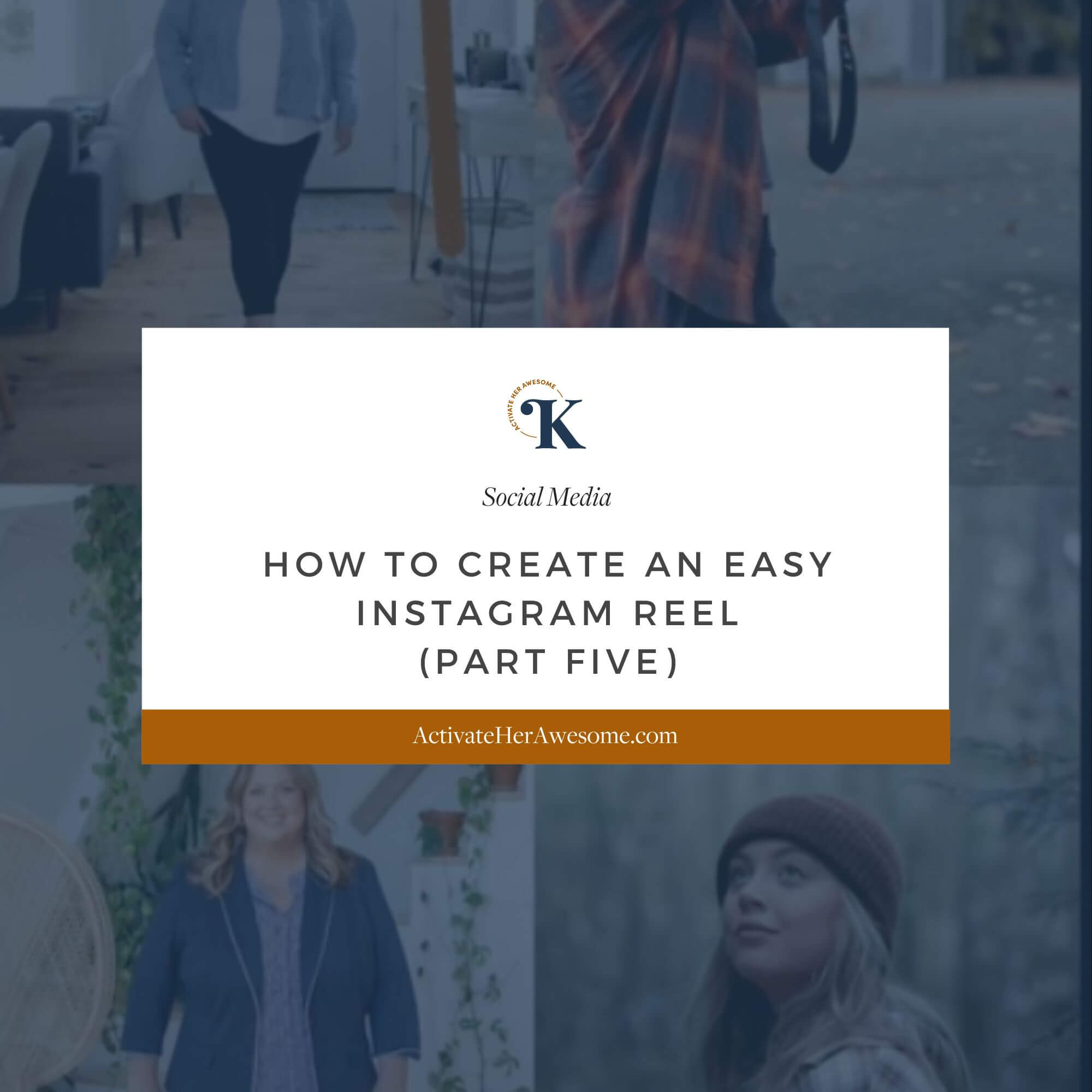 How to Create an Easy Reel Using A Photo - Activate Her Awesome