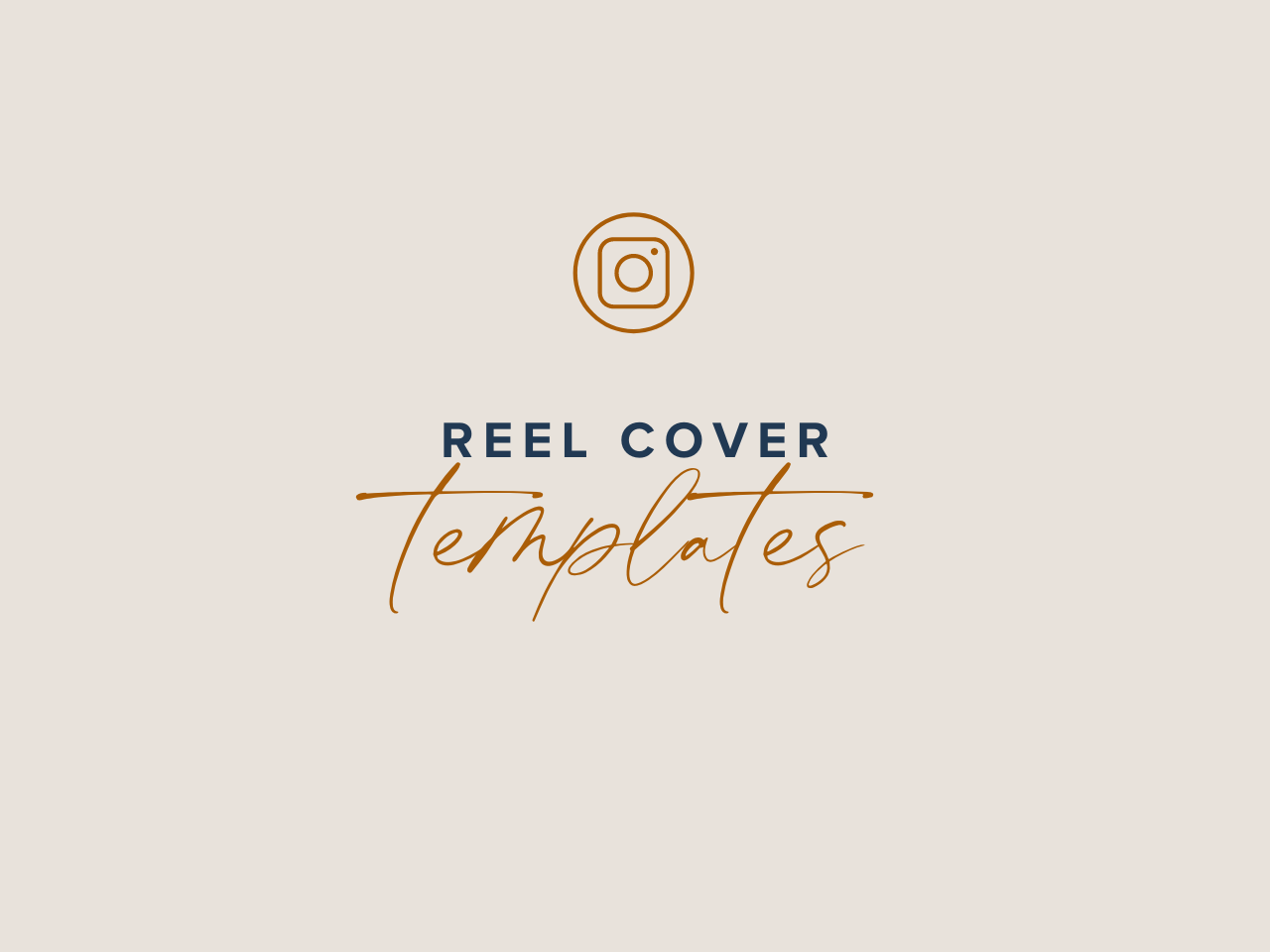 Reel Cover Templates