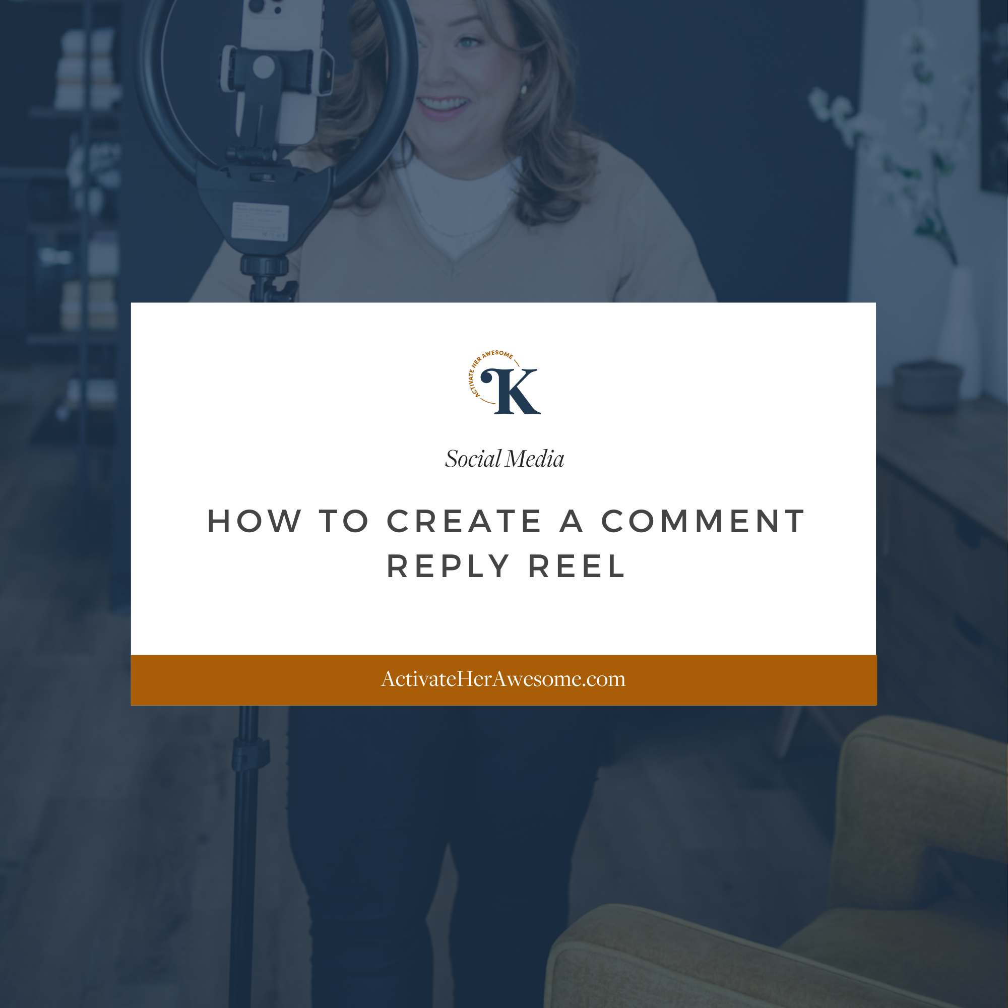 How to Create a Comment Reply Reel in Instagram - Activate Her Awesome